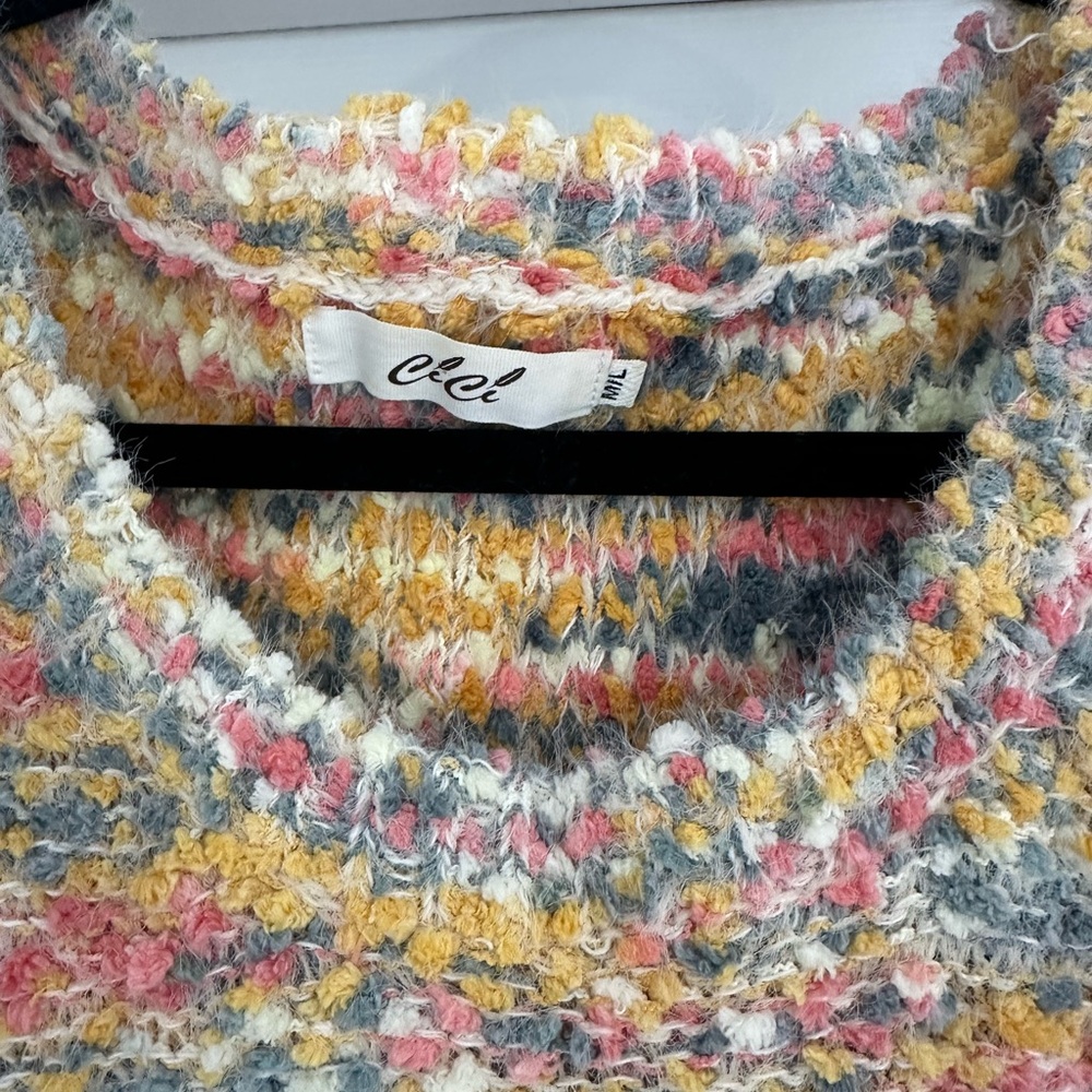 Multicolor Knit Sweater - Picture 2 of 3